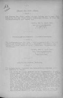 Dienstliche Mitteilungen die Stadtverwaltung Litzmannstadt kwiecień 1940 nr 2