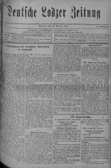 Deutsche Lodzer Zeitung 23 luty 1916 nr 53