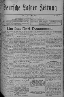 Deutsche Lodzer Zeitung 6 marzec 1916 nr 65