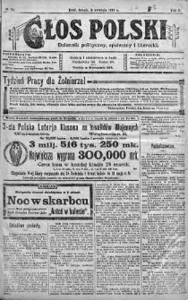 Głos Polski : dziennik polityczny, społeczny i literacki 5 kwiecień 1919 nr 94