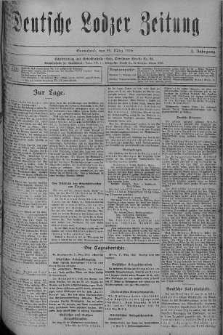 Deutsche Lodzer Zeitung 18 marzec 1916 nr 77