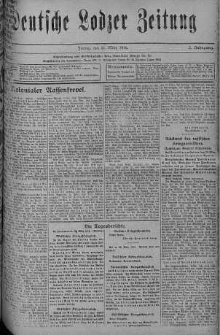 Deutsche Lodzer Zeitung 31 marzec 1916 nr 90