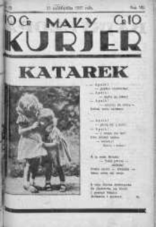 Mały Kurier: dodatek do ,,Kuriera Łódzkiego" 23 październik 1937 nr 43