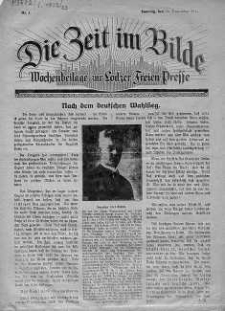 Die Zeit im Bild 26 listopad 1922 nr 1