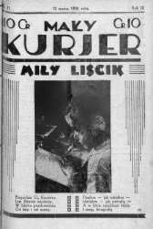 Mały Kurier: dodatek do ,,Kuriera Łódzkiego" 12 marzec 1938 nr 11
