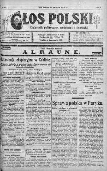 Głos Polski : dziennik polityczny, społeczny i literacki 12 kwiecień 1919 nr 101