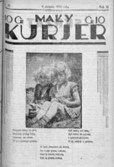 Mały Kurier: dodatek do ,,Kuriera Łódzkiego" 6 sierpień 1938 nr 32
