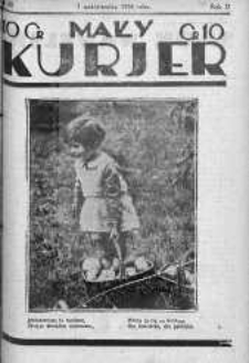Mały Kurier: dodatek do ,,Kuriera Łódzkiego" 1 październik 1938 nr 40