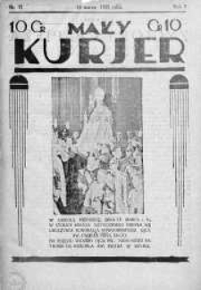 Mały Kurier: dodatek do ,,Kuriera Łódzkiego" 18 marzec 1939 nr 11