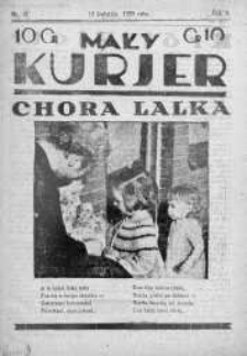 Mały Kurier: dodatek do ,,Kuriera Łódzkiego" 15 kwiecień 1939 nr 15