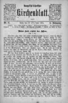 Evangelisch-Lutherisches Kirchenblatt 18 czerwiec 1894 nr 12