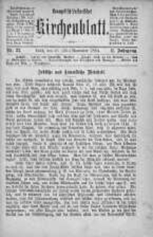 Evangelisch-Lutherisches Kirchenblatt 18 listopad 1894 nr 22