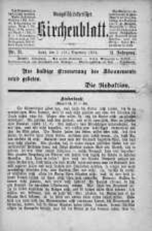 Evangelisch-Lutherisches Kirchenblatt 3 grudzień 1894 nr 23