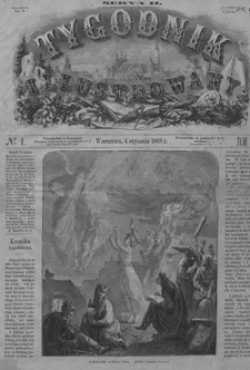 Tygodnik Illustrowany 1868, Nr 1 - 26. Tom I. Seria 2