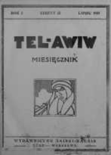 Tel-Awiw 1919 Zeszyt II