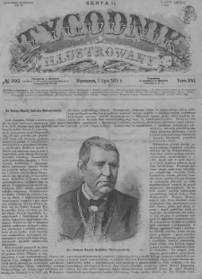 Tygodnik Illustrowany 1875, Nr 392 - 417. Tom XVI. Seria 2