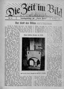 Die Zeit im Bild 29 kwiecień 1928 nr 18