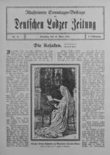 Illustrierte Sonntagsbeilage zur Deutschen Lodzer Zeitung 12 marzec 1916 nr 11