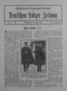 Illustrierte Sonntagsbeilage zur Deutschen Lodzer Zeitung 26 marzec 1916 nr 13