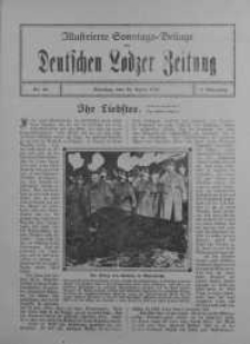 Illustrierte Sonntagsbeilage zur Deutschen Lodzer Zeitung 16 kwiecień 1916 nr 16