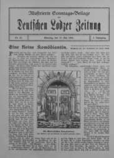 Illustrierte Sonntagsbeilage zur Deutschen Lodzer Zeitung 14 maj 1916 nr 20