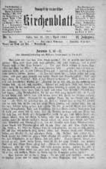 Evangelisch-Lutherisches Kirchenblatt 18 kwiecień 1895 nr 8