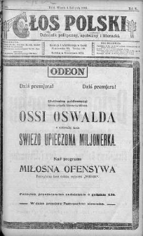 Głos Polski : dziennik polityczny, społeczny i literacki 4 listopad 1919 nr 302