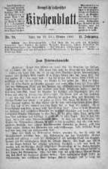Evangelisch-Lutherisches Kirchenblatt 19 pażdziernik 1895 nr 20