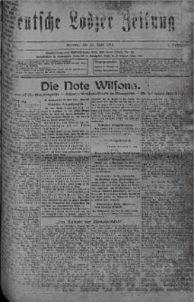 Deutsche Lodzer Zeitung 23 kwiecień 1916 nr 113