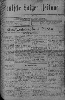 Deutsche Lodzer Zeitung 1 maj 1916 nr 120