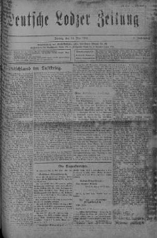 Deutsche Lodzer Zeitung 12 maj 1916 nr 131