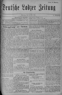 Deutsche Lodzer Zeitung 14 maj 1916 nr 133