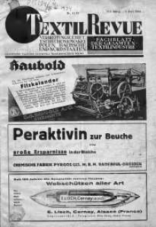 Textil Revue 1 czerwiec 1934 nr 11/12