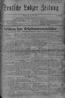 Deutsche Lodzer Zeitung 29 maj 1916 nr 148