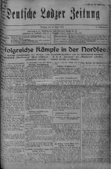 Deutsche Lodzer Zeitung 2 czerwiec 1916 nr 152
