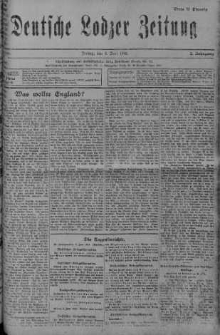 Deutsche Lodzer Zeitung 9 czerwiec 1916 nr 159