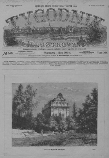 Tygodnik Illustrowany 1882, Nr 340 - 366. Tom XIV. Seria 3