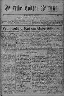 Deutsche Lodzer Zeitung 28 czerwiec 1916 nr 177
