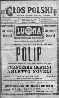 Głos Polski : dziennik polityczny, społeczny i literacki 30 grudzień 1919 nr 355