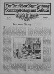 Illustrierte Sonntagsbeilage zur Deutschen Lodzer Zeitung 25 marzec 1917 nr 12