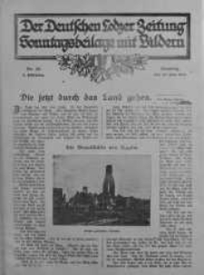 Illustrierte Sonntagsbeilage zur Deutschen Lodzer Zeitung 24 czerwiec 1917 nr 25