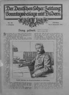 Illustrierte Sonntagsbeilage zur Deutschen Lodzer Zeitung 9 wrzesień 1917 nr 36