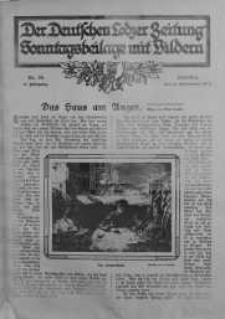 Illustrierte Sonntagsbeilage zur Deutschen Lodzer Zeitung 30 wrzesień 1917 nr 39