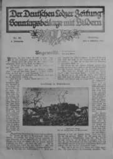 Illustrierte Sonntagsbeilage zur Deutschen Lodzer Zeitung 7 październik 1917 nr 40