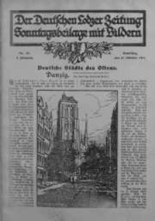 Illustrierte Sonntagsbeilage zur Deutschen Lodzer Zeitung 21 październik 1917 nr 42