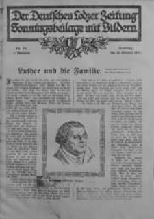 Illustrierte Sonntagsbeilage zur Deutschen Lodzer Zeitung 28 październik 1917 nr 43