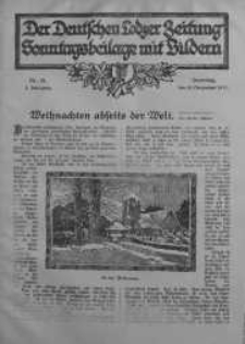Illustrierte Sonntagsbeilage zur Deutschen Lodzer Zeitung 23 grudzień 1917 nr 51