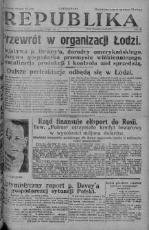 Ilustrowana Republika 27 październik 1928 nr 297