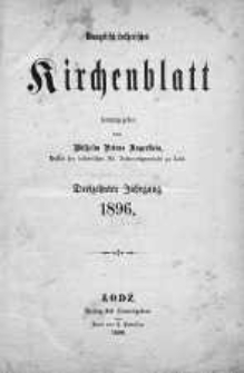 Evangelisch-Lutherisches Kirchenblatt 3 styczeń 1896 nr 1