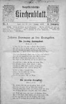 Evangelisch-Lutherisches Kirchenblatt 19 styczeń 1896 nr 2
